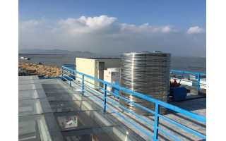 珠海新港城沐足空气能热水工程
